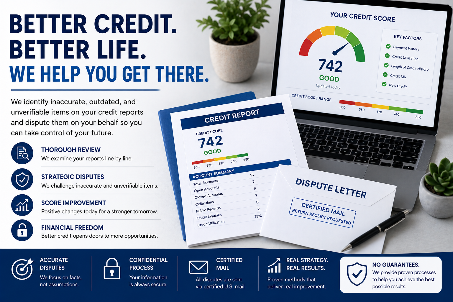 Credit repair planning and dispute documentation for Mound Bayou, Mississippi